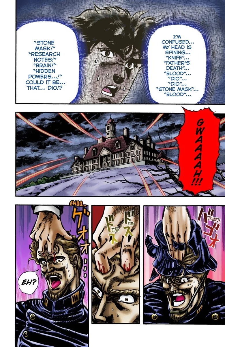 JoJo's Bizarre Adventure Part 1 - Phantom Blood (Official Colored) chapter 13 page 13