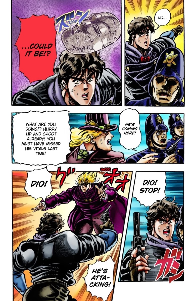 JoJo's Bizarre Adventure Part 1 - Phantom Blood (Official Colored) chapter 13 page 7