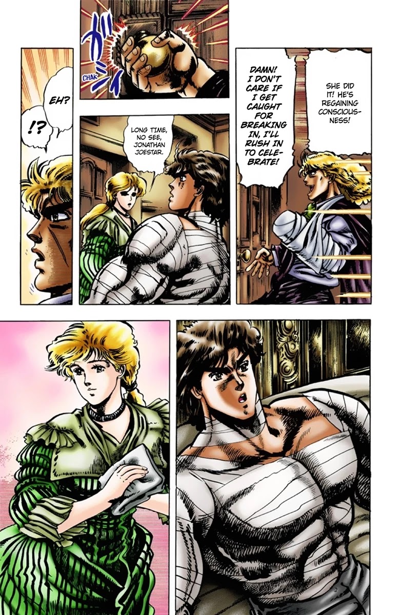 JoJo's Bizarre Adventure Part 1 - Phantom Blood (Official Colored) chapter 17 page 11