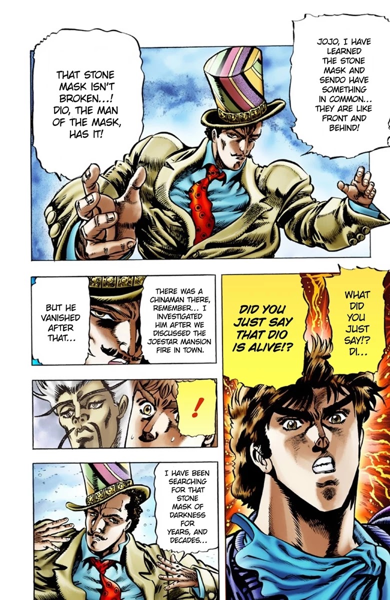 JoJo's Bizarre Adventure Part 1 - Phantom Blood (Official Colored) chapter 19 page 14