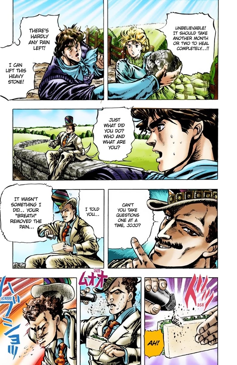 JoJo's Bizarre Adventure Part 1 - Phantom Blood (Official Colored) chapter 19 page 2