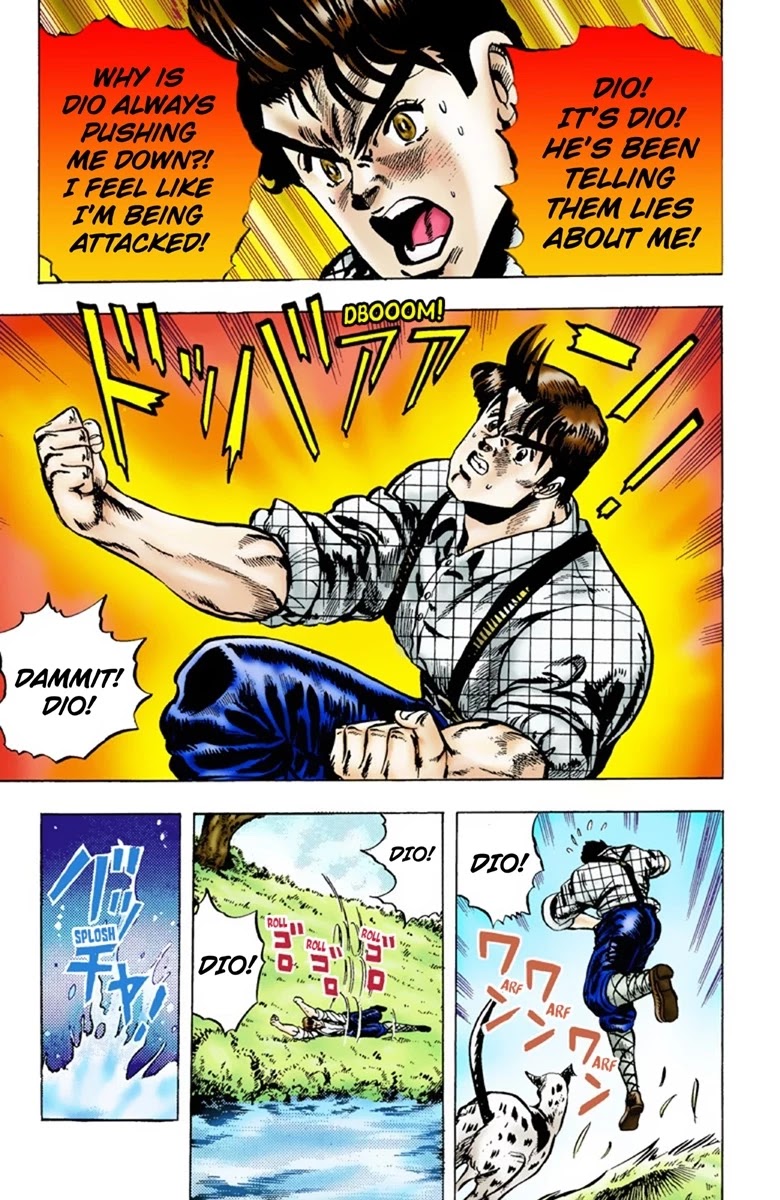 JoJo's Bizarre Adventure Part 1 - Phantom Blood (Official Colored) chapter 3 page 10