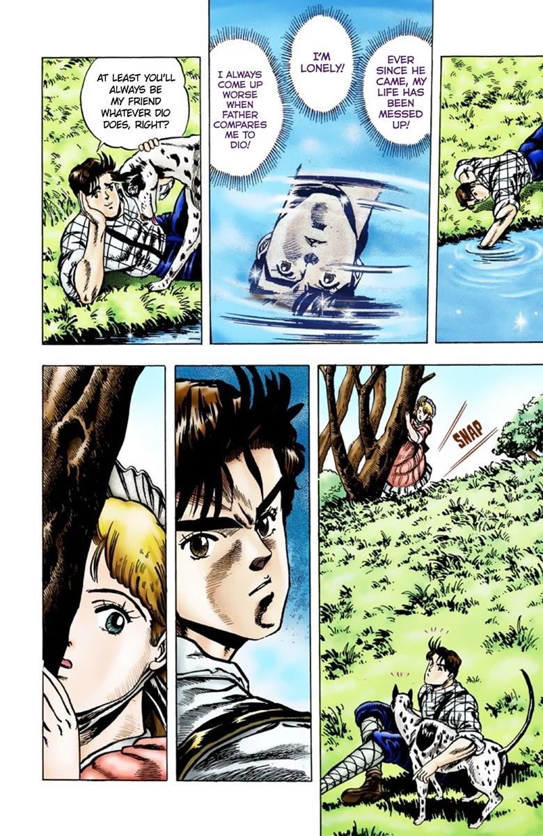 JoJo's Bizarre Adventure Part 1 - Phantom Blood (Official Colored) chapter 3 page 11