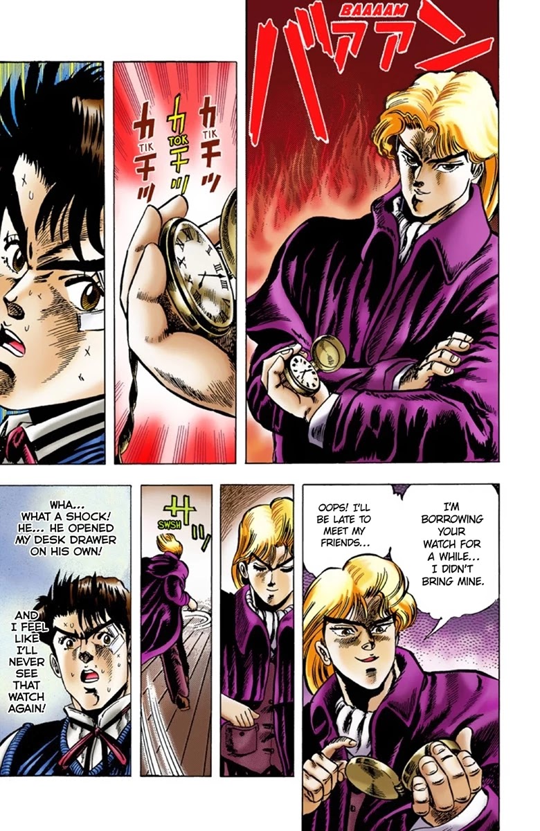 JoJo's Bizarre Adventure Part 1 - Phantom Blood (Official Colored) chapter 3 page 4