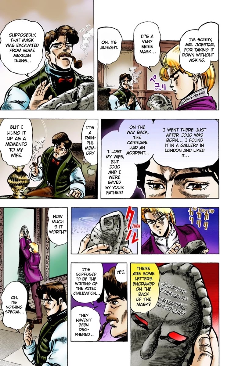 JoJo's Bizarre Adventure Part 1 - Phantom Blood (Official Colored) chapter 3 page 6