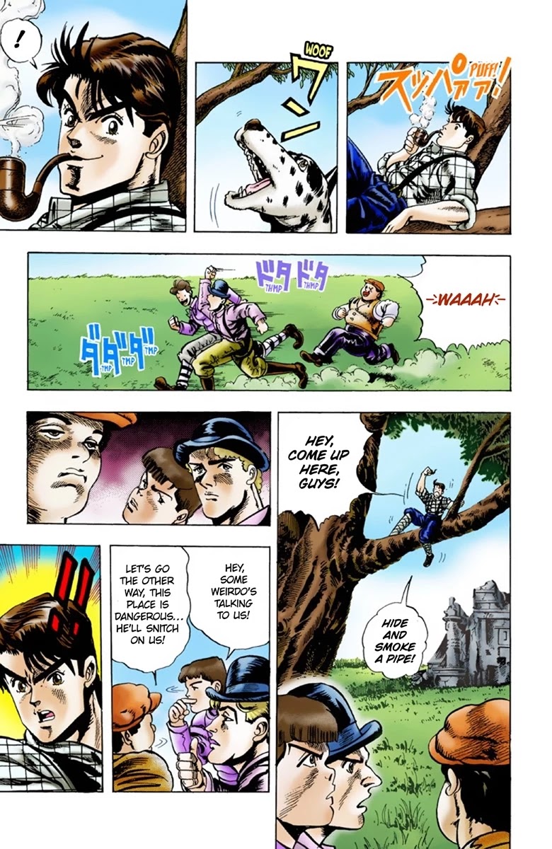 JoJo's Bizarre Adventure Part 1 - Phantom Blood (Official Colored) chapter 3 page 8