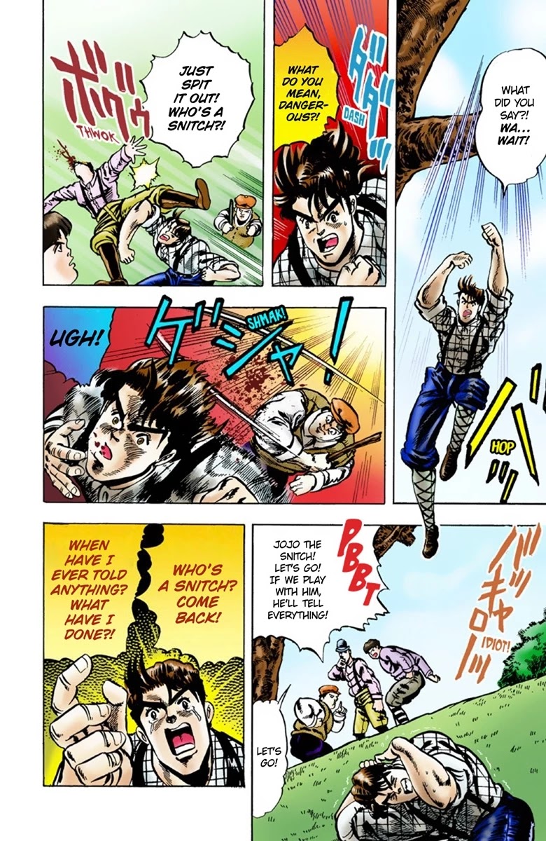 JoJo's Bizarre Adventure Part 1 - Phantom Blood (Official Colored) chapter 3 page 9