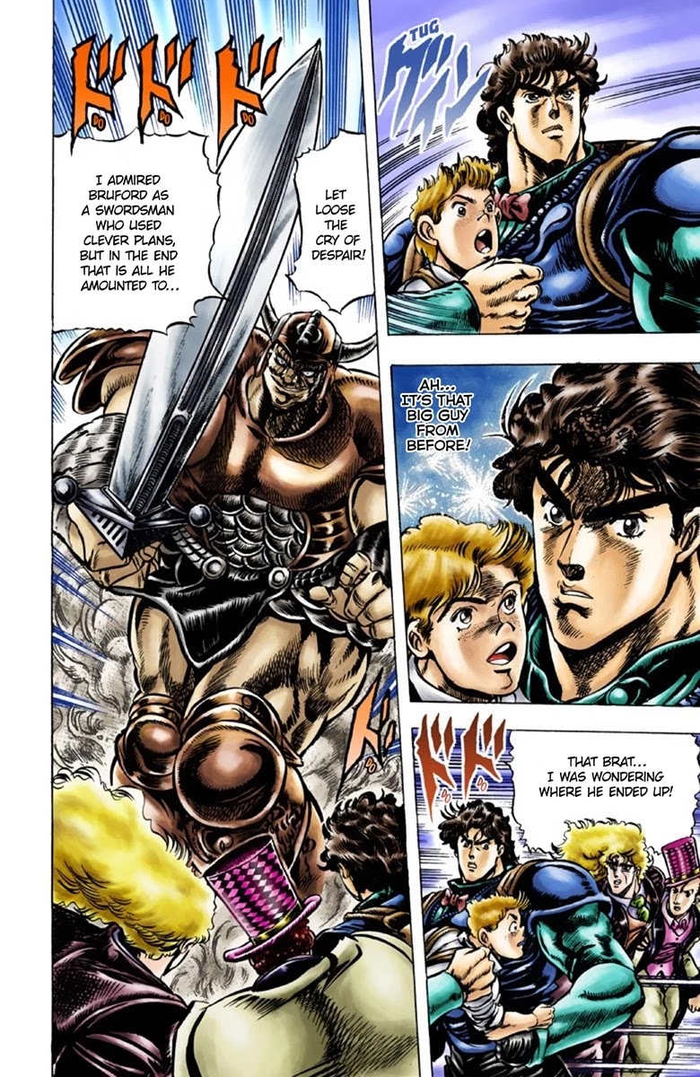 JoJo's Bizarre Adventure Part 1 - Phantom Blood (Official Colored) chapter 31 page 7