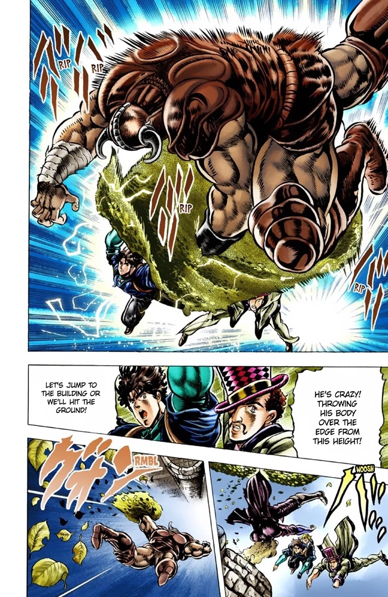 JoJo's Bizarre Adventure Part 1 - Phantom Blood (Official Colored) chapter 32 page 12