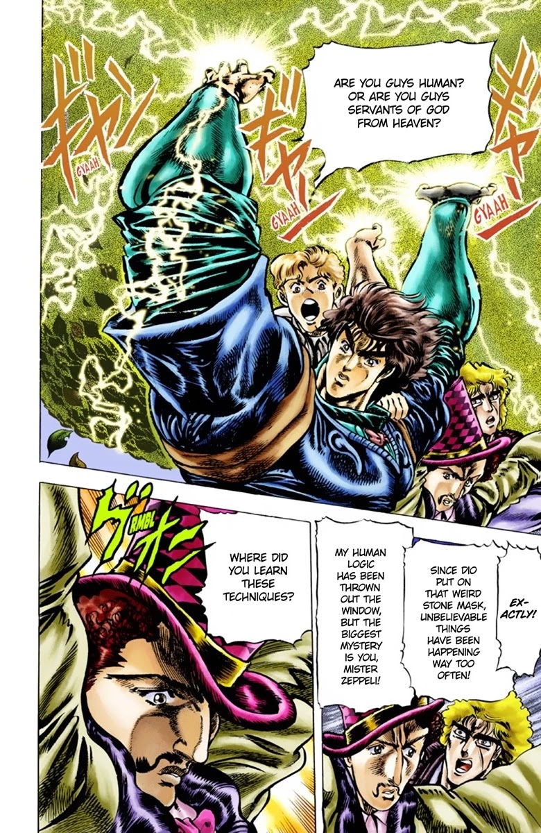 JoJo's Bizarre Adventure Part 1 - Phantom Blood (Official Colored) chapter 32 page 3