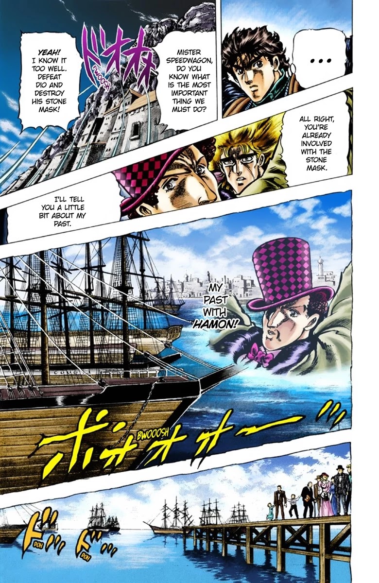 JoJo's Bizarre Adventure Part 1 - Phantom Blood (Official Colored) chapter 32 page 4