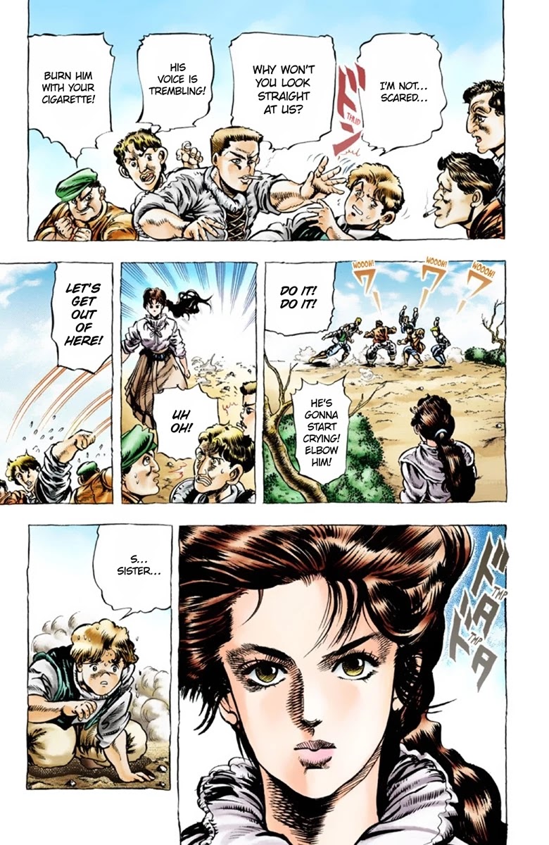 JoJo's Bizarre Adventure Part 1 - Phantom Blood (Official Colored) chapter 33 page 13