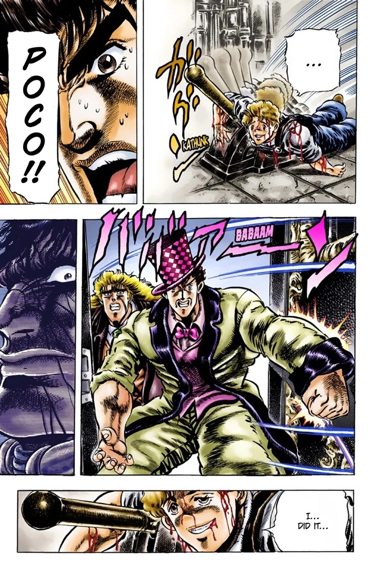 JoJo's Bizarre Adventure Part 1 - Phantom Blood (Official Colored) chapter 33 page 19