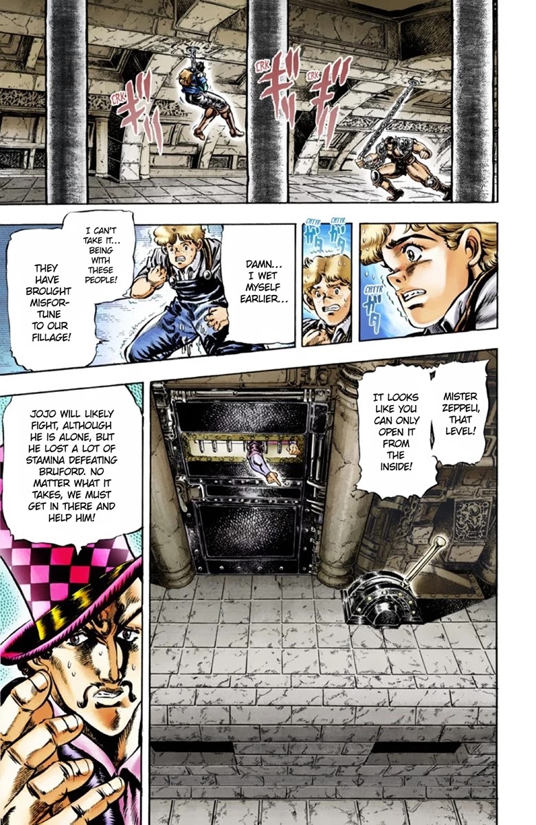 JoJo's Bizarre Adventure Part 1 - Phantom Blood (Official Colored) chapter 33 page 9