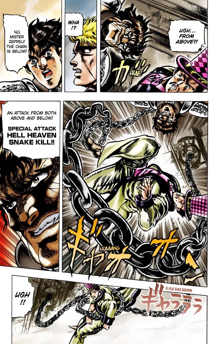 JoJo's Bizarre Adventure Part 1 - Phantom Blood (Official Colored) chapter 34 page 11