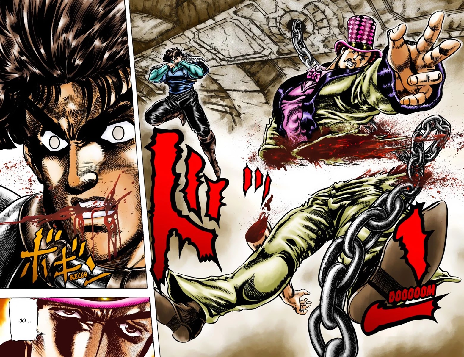 JoJo's Bizarre Adventure Part 1 - Phantom Blood (Official Colored) chapter 34 page 14