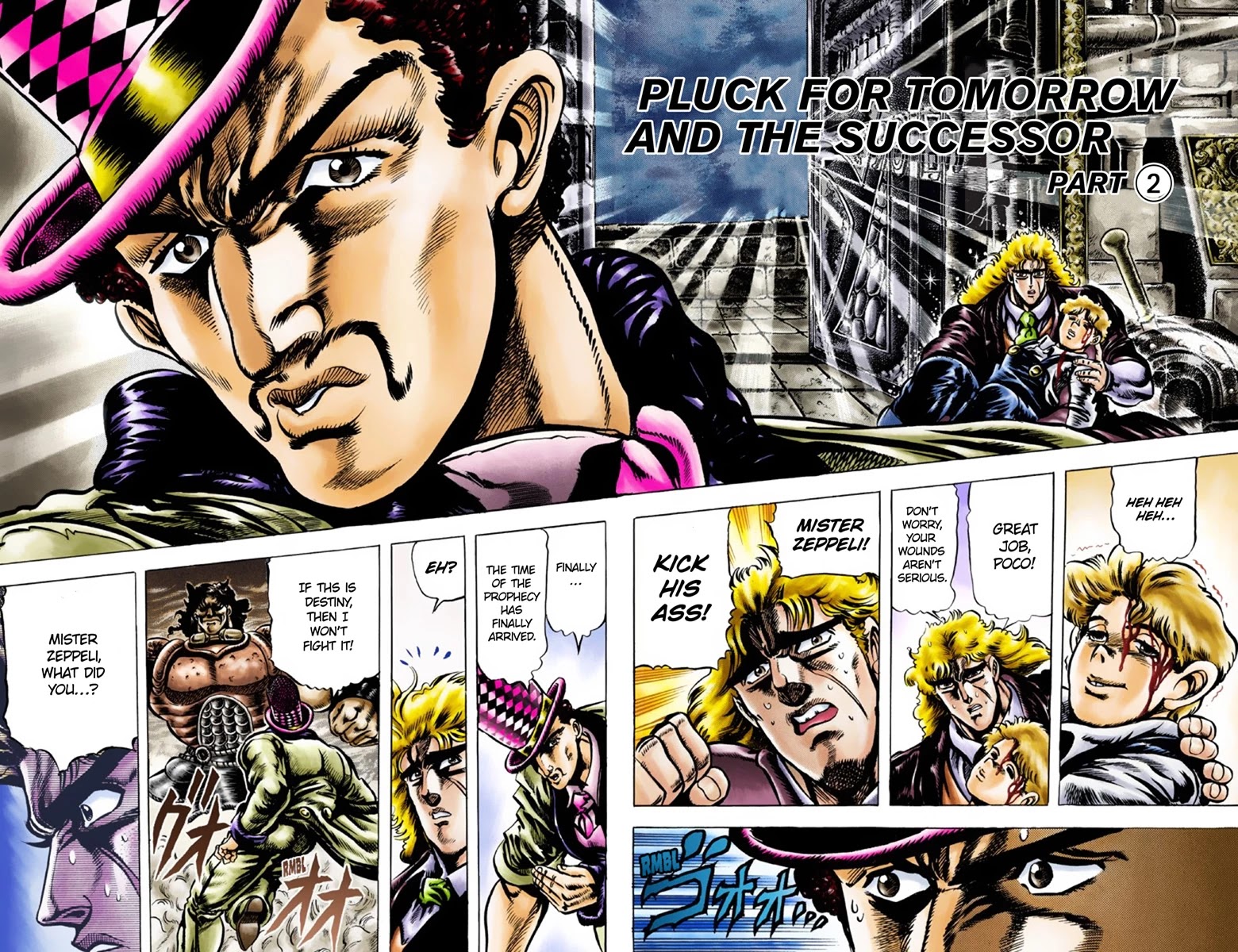 JoJo's Bizarre Adventure Part 1 - Phantom Blood (Official Colored) chapter 34 page 3