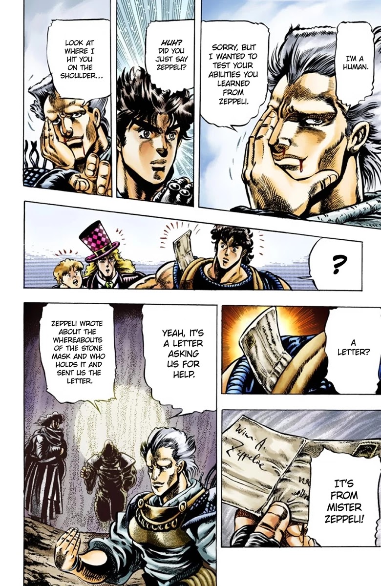 JoJo's Bizarre Adventure Part 1 - Phantom Blood (Official Colored) chapter 36 page 14