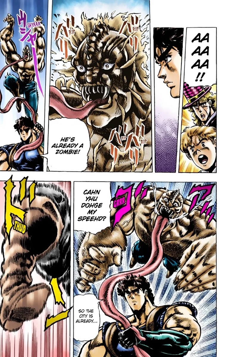 JoJo's Bizarre Adventure Part 1 - Phantom Blood (Official Colored) chapter 36 page 8