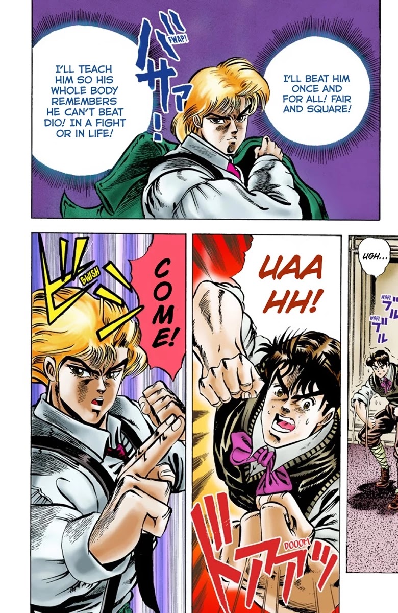 JoJo's Bizarre Adventure Part 1 - Phantom Blood (Official Colored) chapter 4 page 19