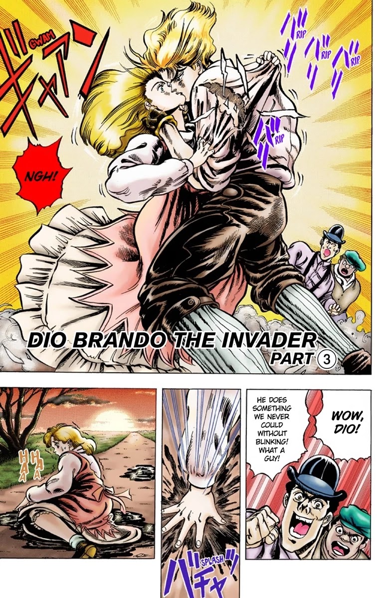 JoJo's Bizarre Adventure Part 1 - Phantom Blood (Official Colored) chapter 4 page 2