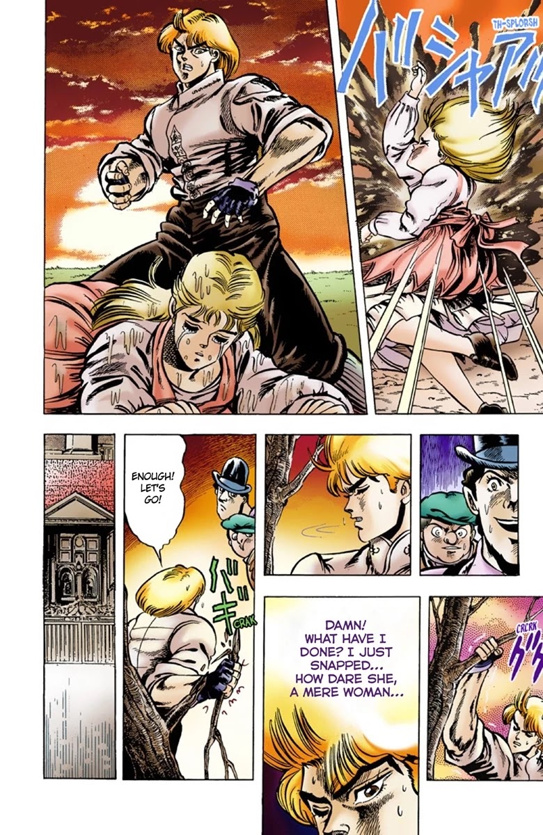 JoJo's Bizarre Adventure Part 1 - Phantom Blood (Official Colored) chapter 4 page 7