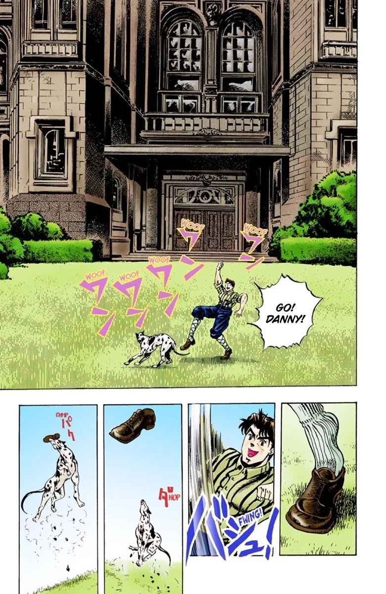 JoJo's Bizarre Adventure Part 1 - Phantom Blood (Official Colored) chapter 4 page 8