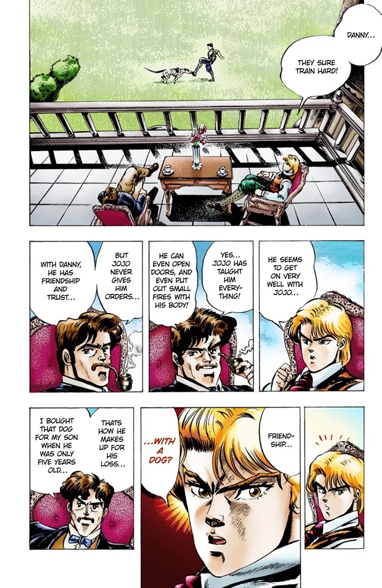 JoJo's Bizarre Adventure Part 1 - Phantom Blood (Official Colored) chapter 4 page 9