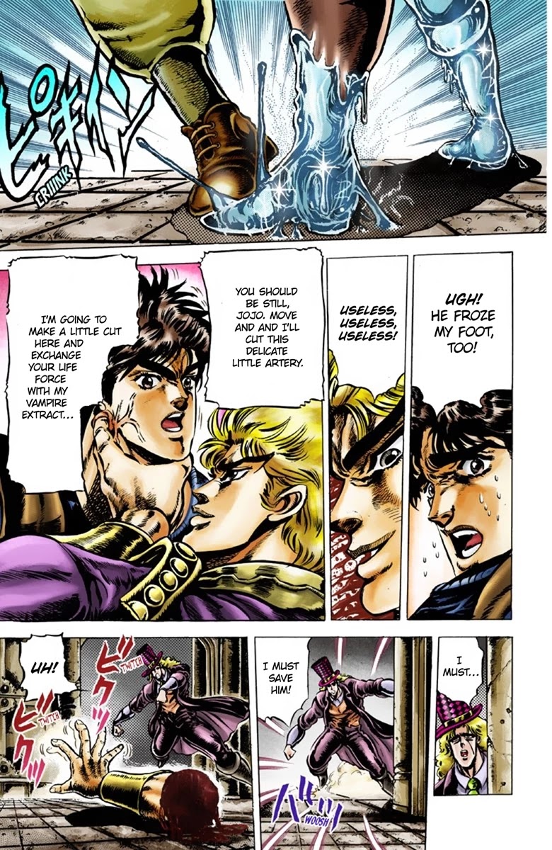 JoJo's Bizarre Adventure Part 1 - Phantom Blood (Official Colored) chapter 40 page 4