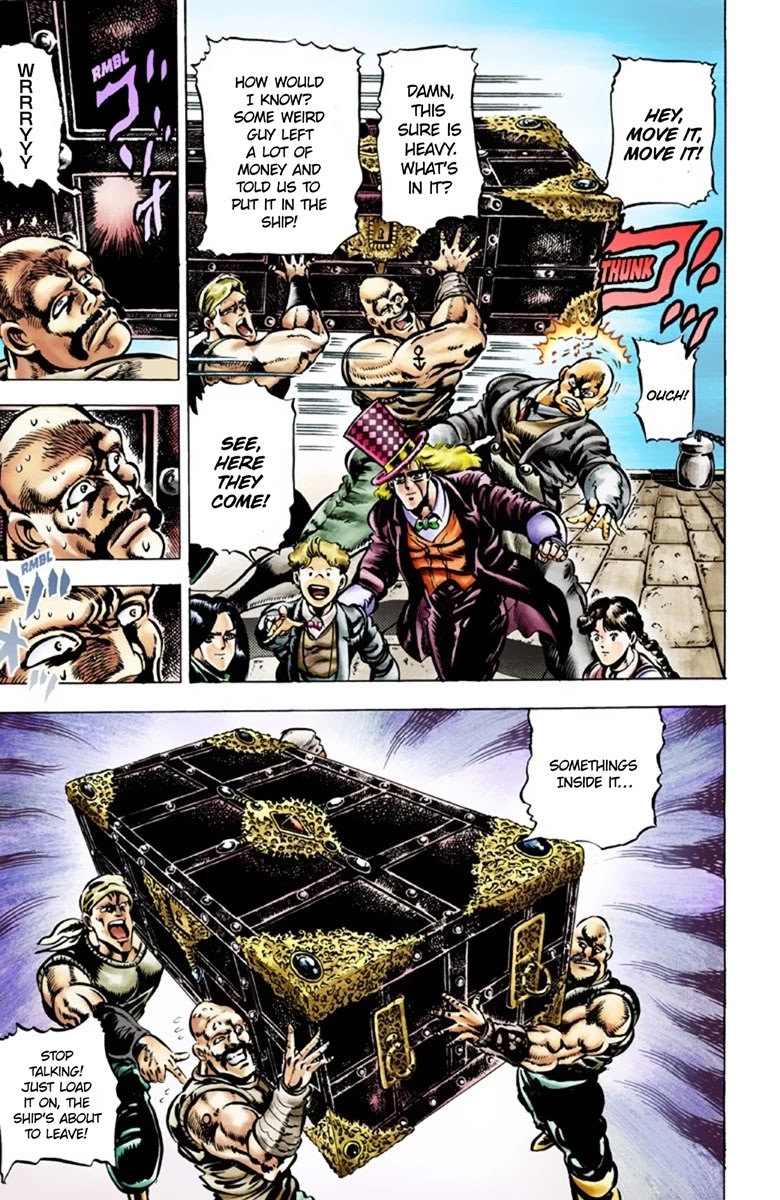 JoJo's Bizarre Adventure Part 1 - Phantom Blood (Official Colored) chapter 41 page 19