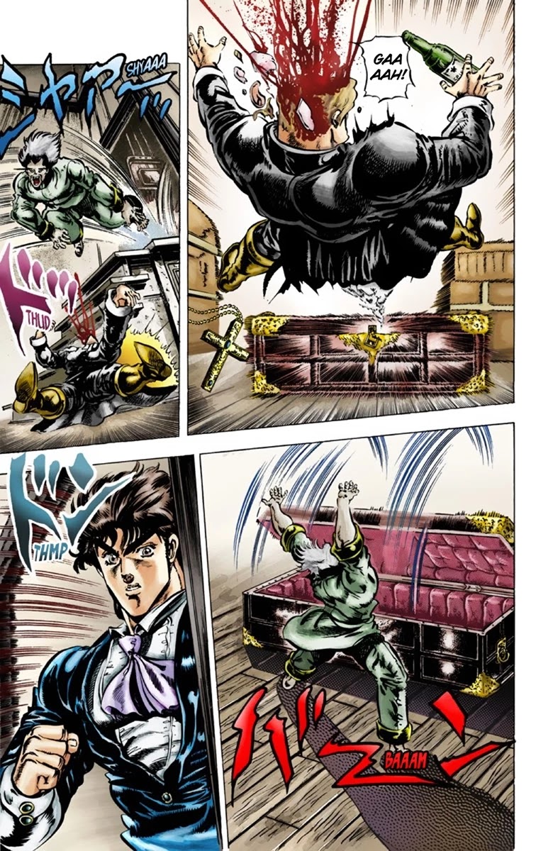 JoJo's Bizarre Adventure Part 1 - Phantom Blood (Official Colored) chapter 42 page 14