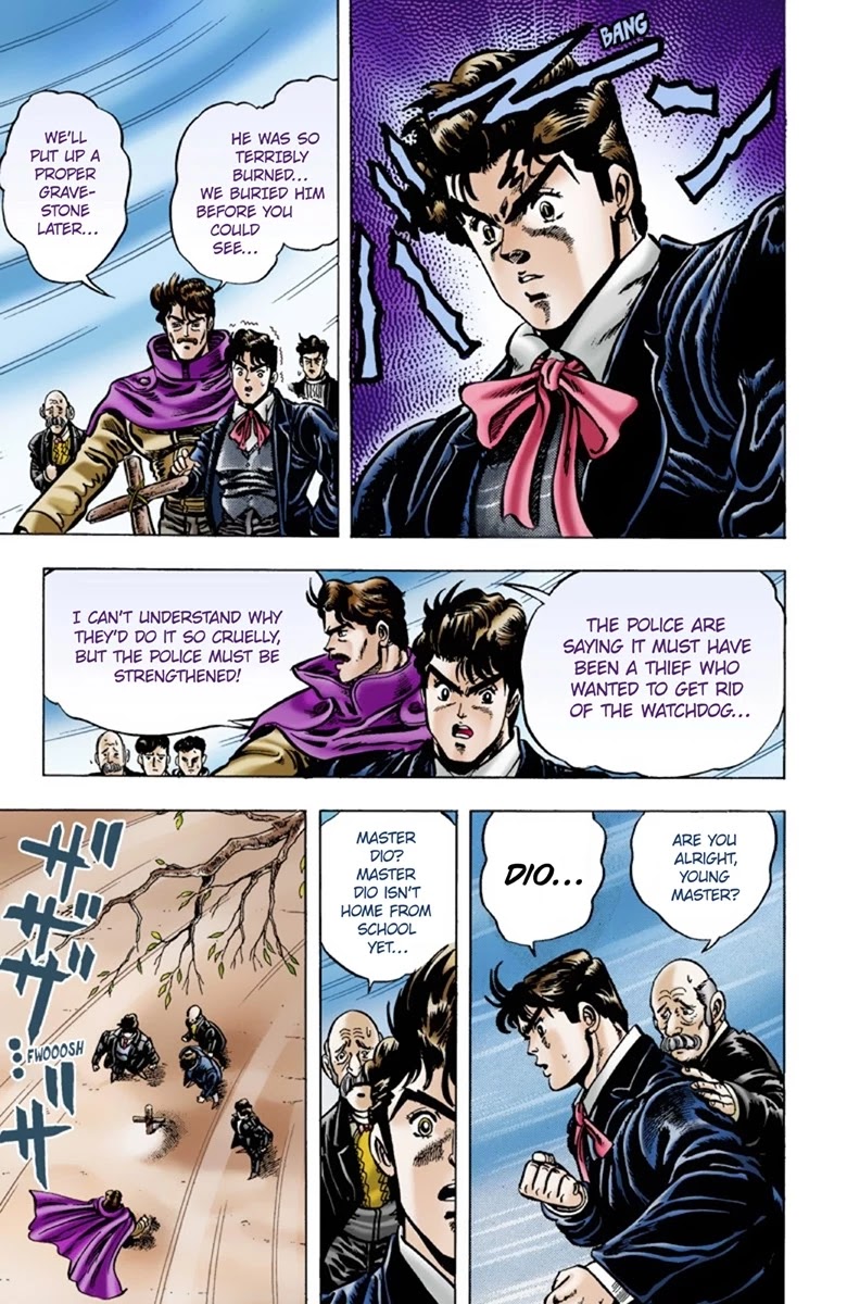 JoJo's Bizarre Adventure Part 1 - Phantom Blood (Official Colored) chapter 5 page 18