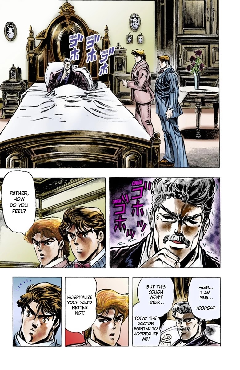 JoJo's Bizarre Adventure Part 1 - Phantom Blood (Official Colored) chapter 6 page 13