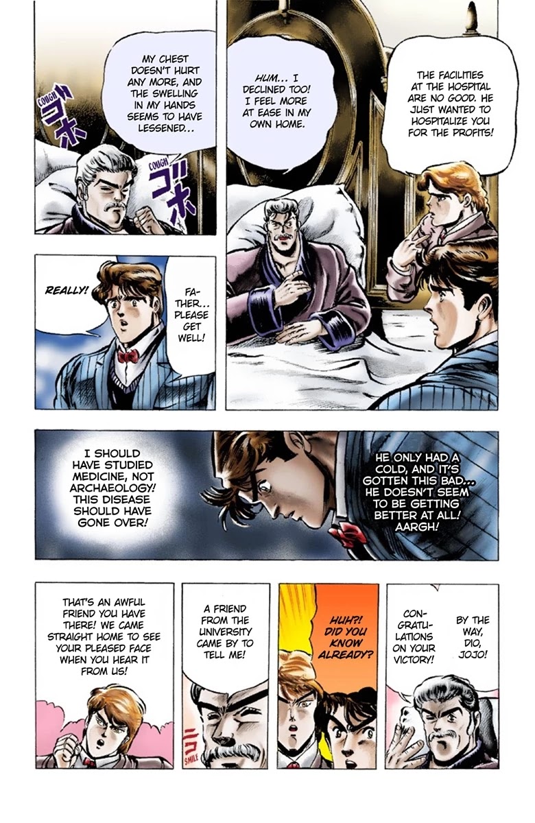 JoJo's Bizarre Adventure Part 1 - Phantom Blood (Official Colored) chapter 6 page 14