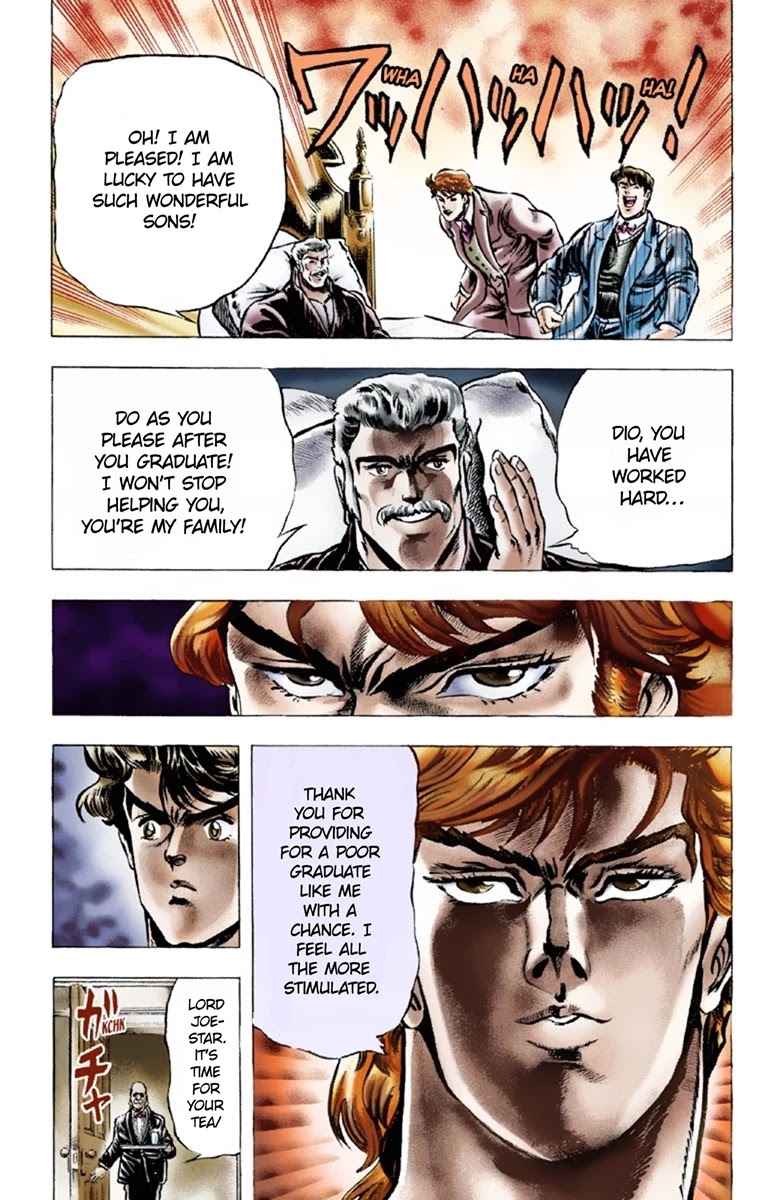 JoJo's Bizarre Adventure Part 1 - Phantom Blood (Official Colored) chapter 6 page 15