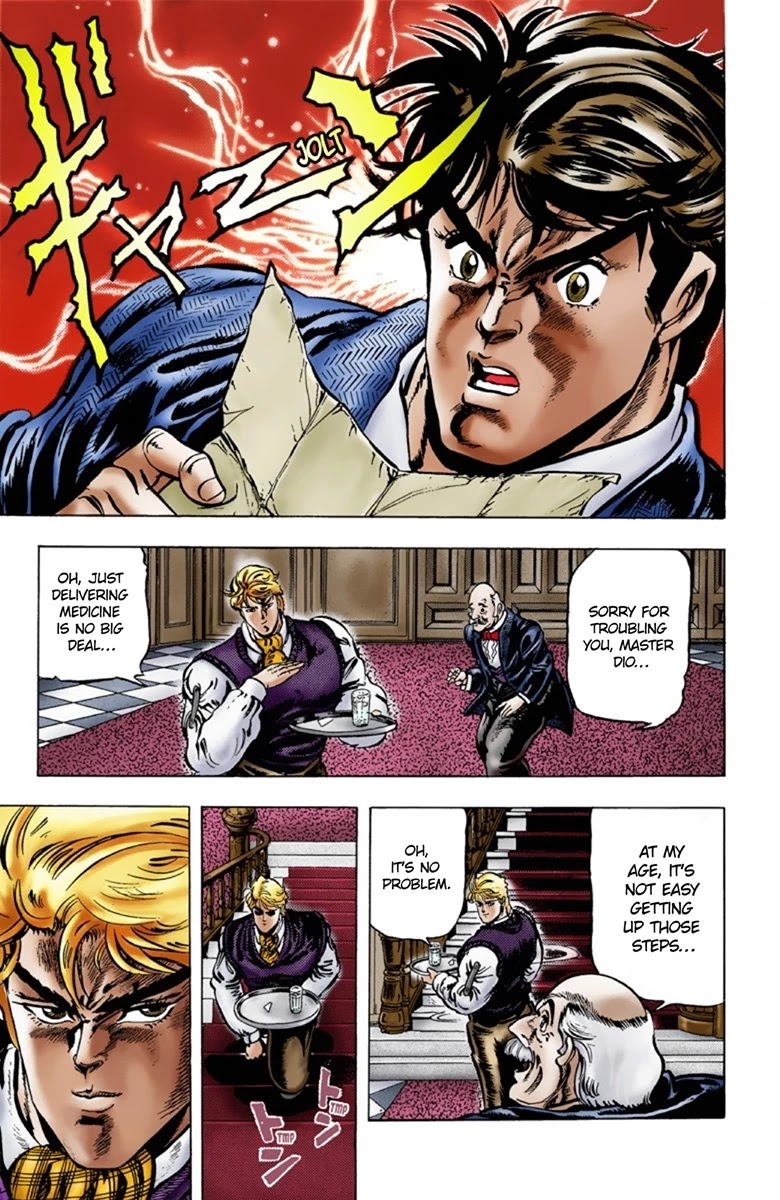 JoJo's Bizarre Adventure Part 1 - Phantom Blood (Official Colored) chapter 6 page 21