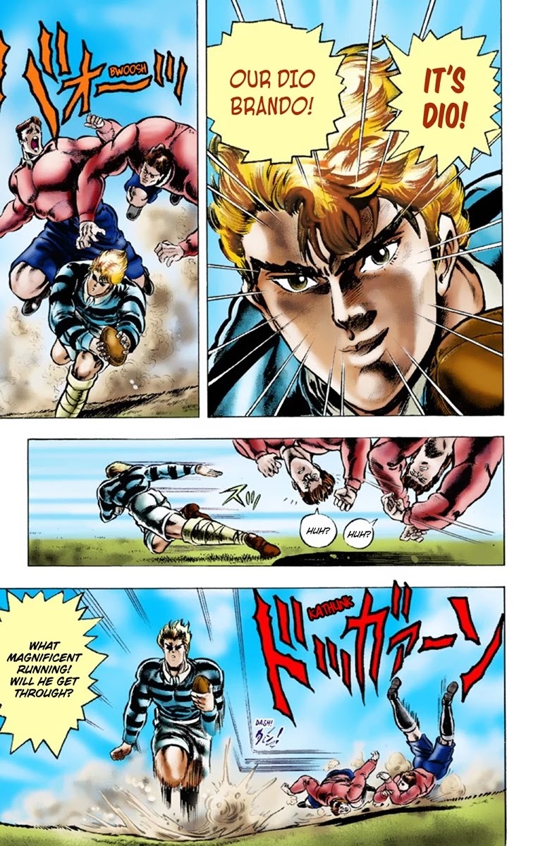 JoJo's Bizarre Adventure Part 1 - Phantom Blood (Official Colored) chapter 6 page 7