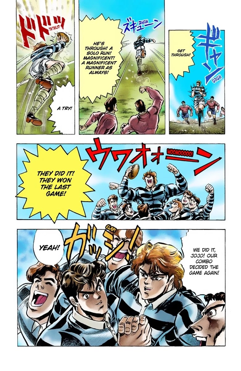 JoJo's Bizarre Adventure Part 1 - Phantom Blood (Official Colored) chapter 6 page 8