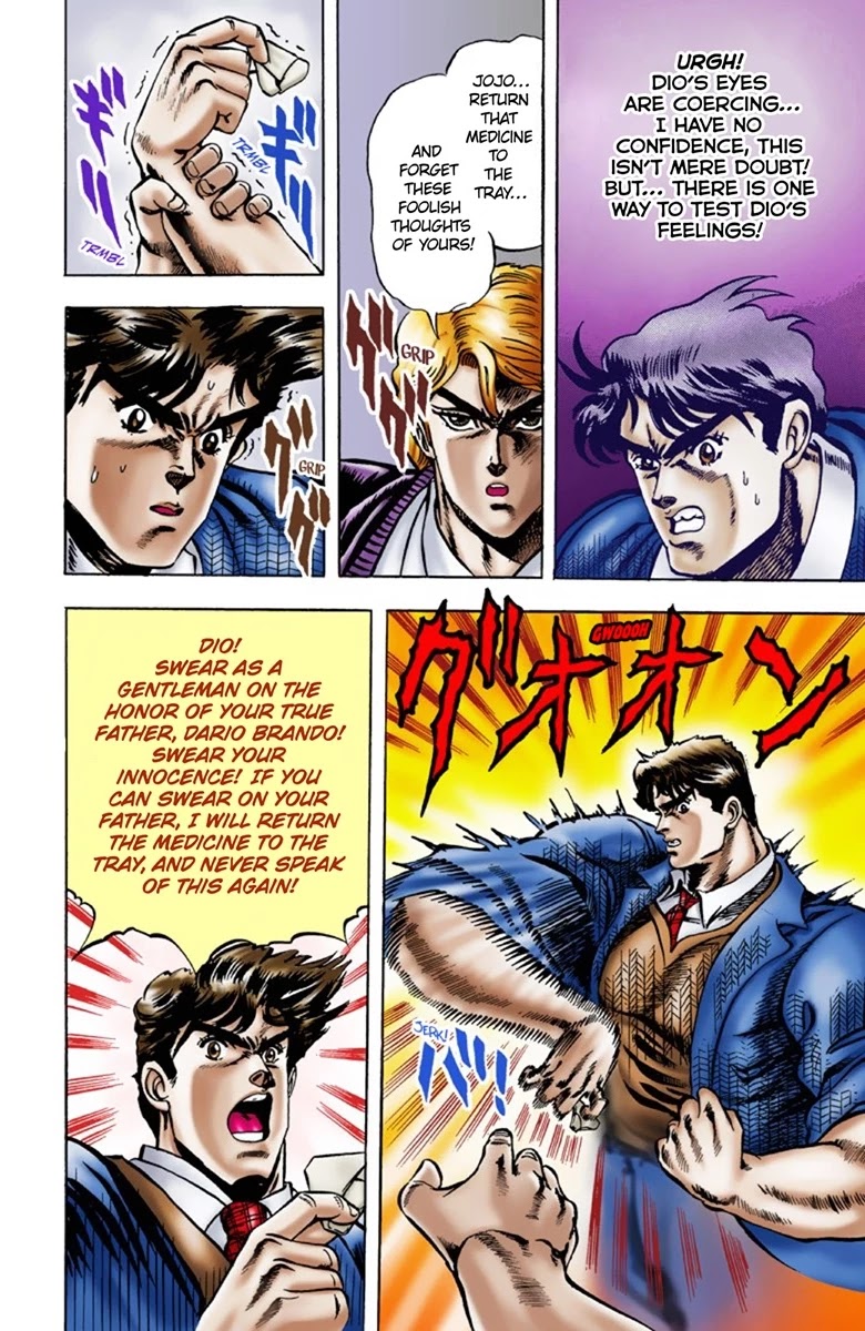 JoJo's Bizarre Adventure Part 1 - Phantom Blood (Official Colored) chapter 7 page 13