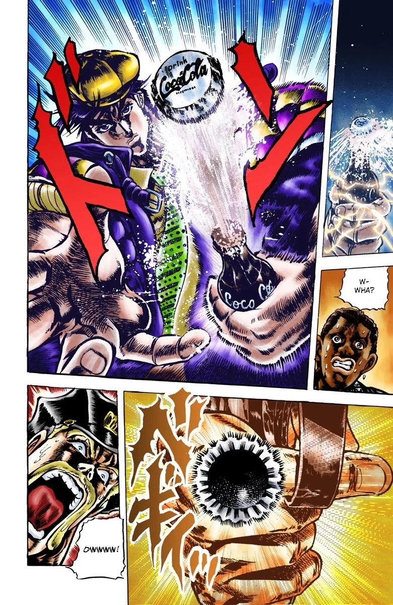 JoJo's Bizarre Adventure Part 2 - Battle Tendency (Official Colored) chapter 1 page 14