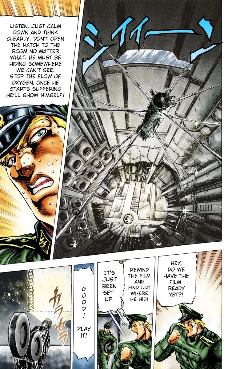 JoJo's Bizarre Adventure Part 2 - Battle Tendency (Official Colored) chapter 12 page 16