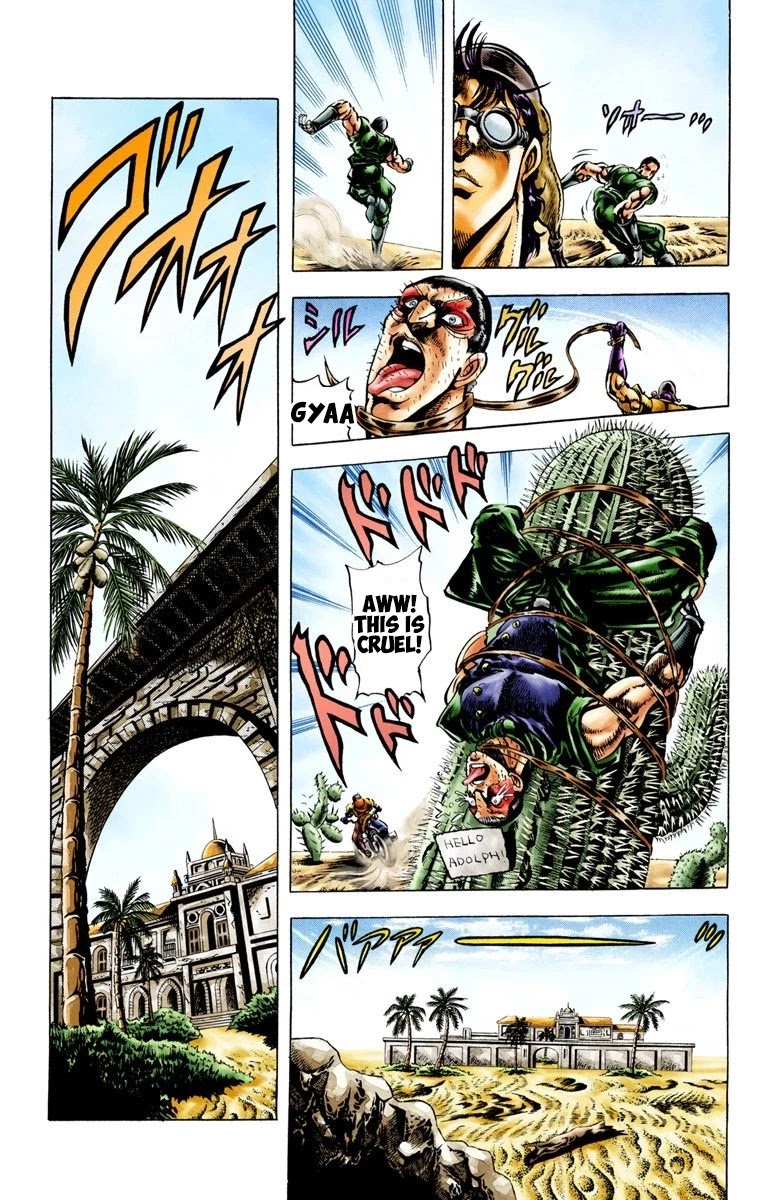 JoJo's Bizarre Adventure Part 2 - Battle Tendency (Official Colored) chapter 12 page 6