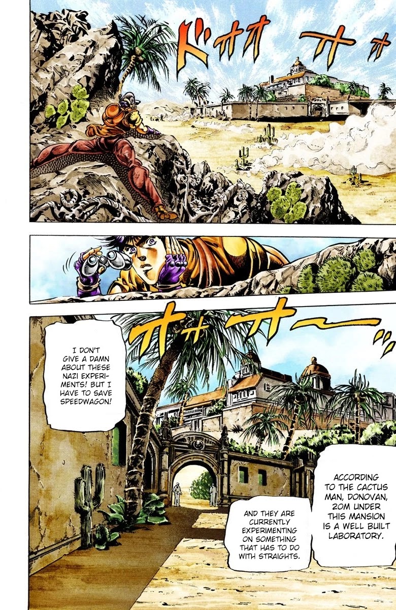 JoJo's Bizarre Adventure Part 2 - Battle Tendency (Official Colored) chapter 12 page 7