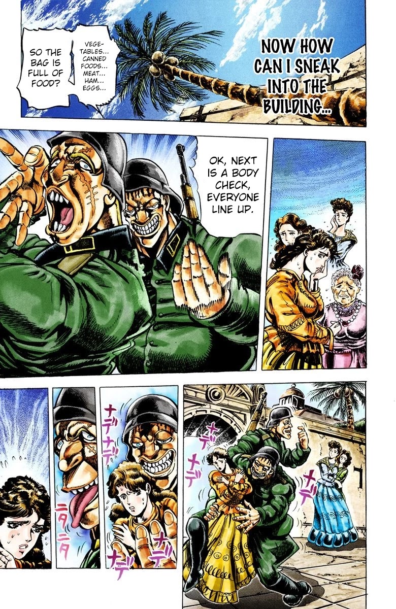 JoJo's Bizarre Adventure Part 2 - Battle Tendency (Official Colored) chapter 12 page 8