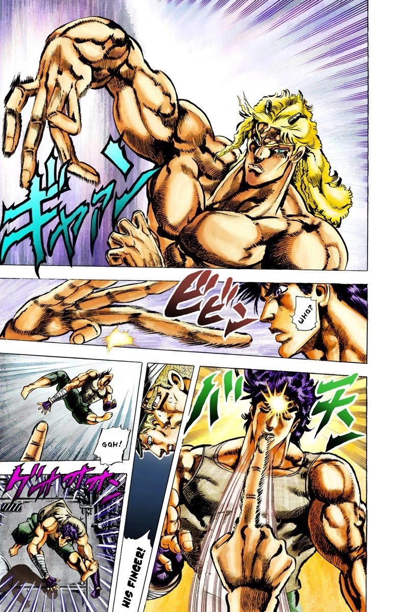 JoJo's Bizarre Adventure Part 2 - Battle Tendency (Official Colored) chapter 15 page 7