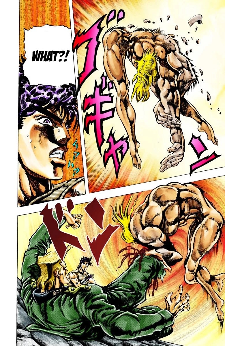 JoJo's Bizarre Adventure Part 2 - Battle Tendency (Official Colored) chapter 17 page 3