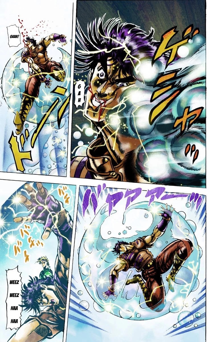 JoJo's Bizarre Adventure Part 2 - Battle Tendency (Official Colored) chapter 19 page 14