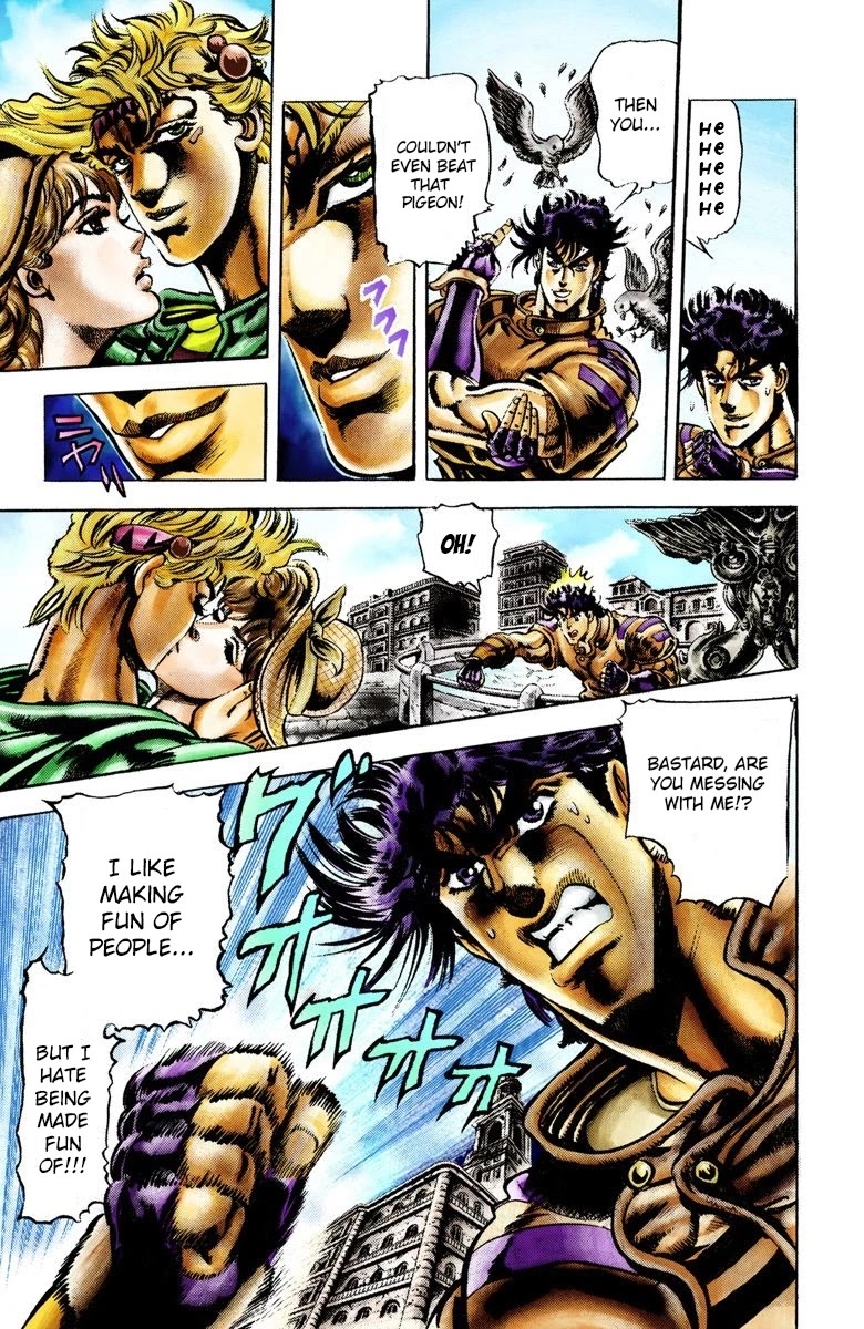 JoJo's Bizarre Adventure Part 2 - Battle Tendency (Official Colored) chapter 19 page 7
