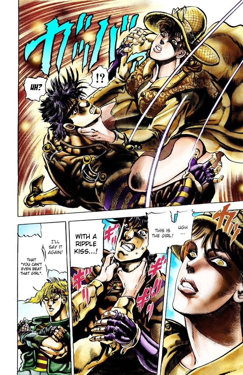 JoJo's Bizarre Adventure Part 2 - Battle Tendency (Official Colored) chapter 19 page 8