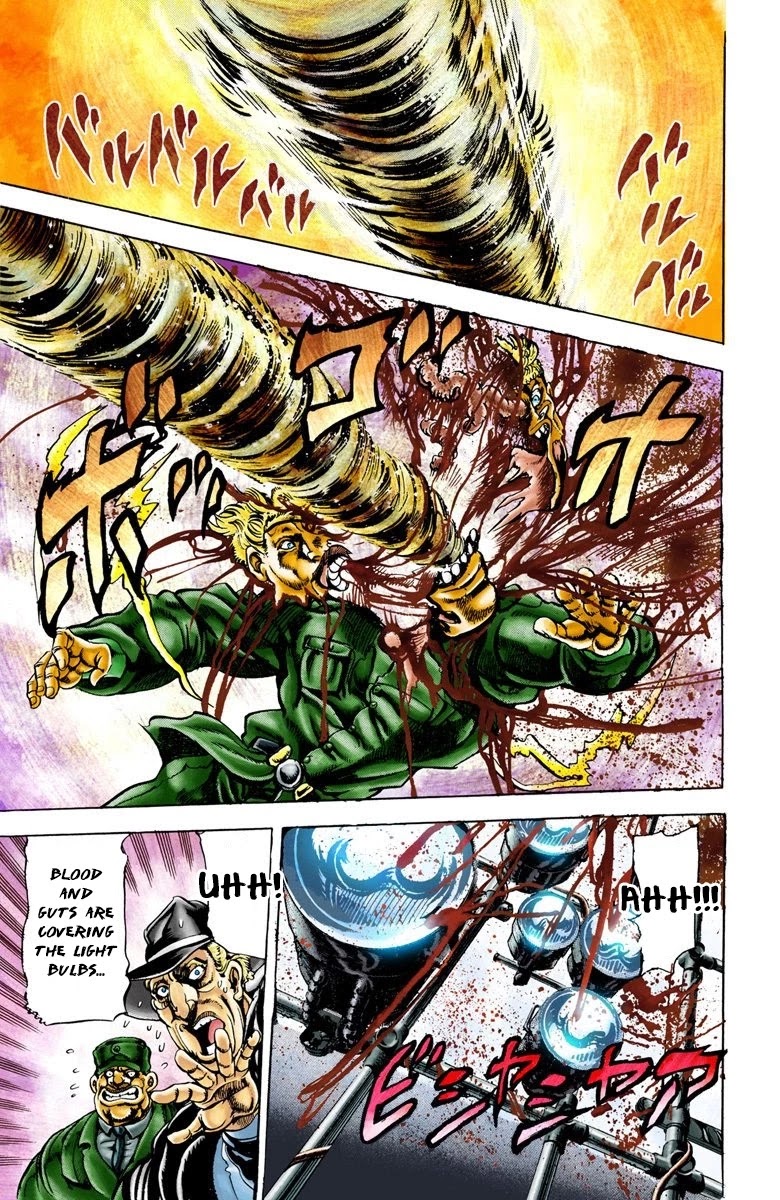 JoJo's Bizarre Adventure Part 2 - Battle Tendency (Official Colored) chapter 20 page 9